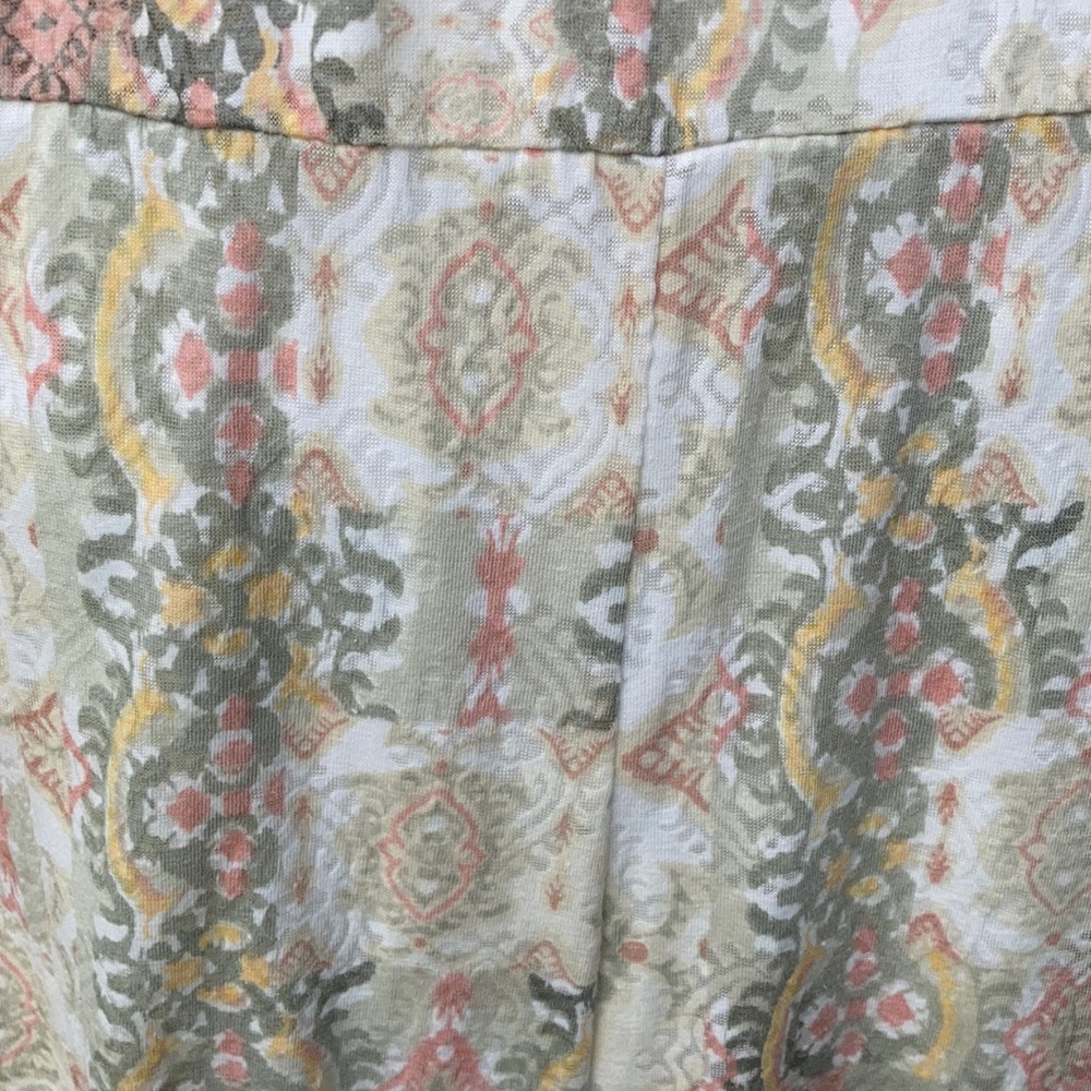 NWT Ruby Rd 2x lined flared multi sage skirt - Picture 3 of 6